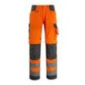 MASCOT® unisex Warnschutzhose Kendal orange, dunkelanthrazit Größe 56