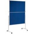 MAUL Moderationswand professionell, klappbar 120,0 x 150,0 cm blau