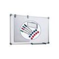 MAUL Whiteboard 2000 MAULpro Komplett-Set 120,0 x 90,0 cm weiß kunststoffbeschichteter Stahl