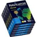 Navigator Office Card, DIN A4, 160 g/m², hochweiß, 1 Karton = 5 x 250 Blatt