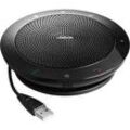 Bluetooth Freisprecheinrichtung Jabra SPEAK 510 UC, tragbar, bis 4 Teilnehmer, USB, UC-optimiert, 360°-Mikrofon, bis 30 m, bis 15 h, schwarz