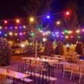 Patio Lichterkette Farbe 20m mit 24 LED