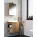 VCM 3-tlg Set Waschplatz für Gäste WC Gästebad Waschtisch Badezimmer Set - Hausa SC