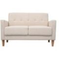 2-er Designer-Sofa MOON beige