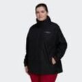 Outdoorjacke, schwarz, Gr.56/58