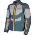 Klim Baja S4, Textiljacke Petrol/Grau/Orange XXL male