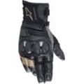 Alpinestars Belize V2, Handschuhe Drystar Schwarz/Beige/Neon-Rot L male