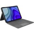 Logitech Folio Touch Tablet-Tastatur mit Hülle Passend für Marke (Tablet): Apple iPad Pro 11 (1. Generation), iPad Pro 11 (2. Generation), iPad Pro 11 (3.