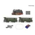 Roco 51161 H0 Analog Start-Set Dampflok BR 80 mit Personenzug