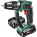 Bosch Akku-Zweigang-Schlagbohrschrauber PSB 18 LI-2 Ergonomic, mit 2 x PBA 18V 2.5 Ah - 06039B0301