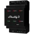 Shelly Pro 3, 3 Kanal WLAN + Bluetooth Schaltaktor, DIN Rail Montage