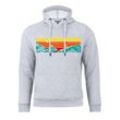 Cotton Prime® Kapuzensweatshirt mit Bergen - Lets Hiking