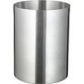 Papierkorb, rund, Volumen 13 l, ohne Löschdeckel, flüssigkeitsdicht, Ø 270 x H 330 mm, Aluminium