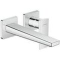 hansgrohe Metropol Waschtischarmatur 32526000 chrom, für Wandmontage, Zungengriff, 225mm