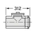 Vaillant Reinigungsöffnung 110/160 mm konzentrisch PP 0020106382