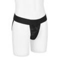 Jock Strap mit Lederklappe