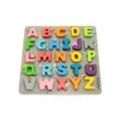 ABC Holz Legepuzzle Puzzle Buchstaben Lernspielzeug 27 Teile