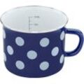 Casa Royale Milchtopf "Dots", Ø ca. 14 cm - Blau