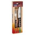 2-tlg. Jumbo-Steakbesteck-Set, braun