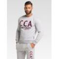 Carlo Colucci Sweatshirt Herren bedruckt, grau