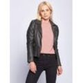 Maze Lederjacke Damen, schwarz