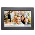 Denver PFF-1015 black Digitaler WiFi-Bilderrahmen 25.7 cm 10.1 Zoll EEK: C (A - G) 1280 x 800 Pixel 16 GB Schwarz