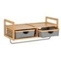 WENKO Wandgarderobe Bahari 62222800 braun Holz 1 Haken 67,0 x 30,0 cm