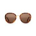 Sonnenbrille Mia Quadratisch Havanna