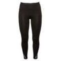 Leggings mit Mesh-Einsatz, schwarz, Gr.52