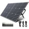 Swarey - 100W Faltbares Solarpanel Solarladegerät Monokristallines tragbares Solarmodul für Outdoor Tragbare Stromzeuger