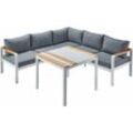 Primaster - Dining Lounge Set Amilia inkl Sitz und Rückenkissen Garten Loungemöbel