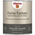 Feine Farben Lack No. 33 Stille des Vulkans anthrazit edelmatt 750 ml Buntlacke - Alpina