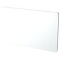 Carrera - Strahlplatte aus Glas White lcd 1500W - Weiß - Blanc