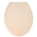 WENKO WC-Sitz mit Absenkautomatik Ottana braun, beige