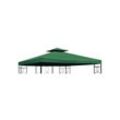 Spetebo - Pavillon Ersatzdach wasserdicht mit pvc Beschichtung 3 x 3 Meter - grün - Pavillondach mit Kaminabzug - Universal Garten Party Pavillon