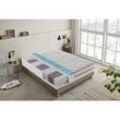 Ilovesleep - Taschenfedermatratze - mit 5 cm Memory Foam - 800 Federn - Abnehmbarer Bezug - 25 cm hoch - 120x190