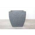 Pflanztopf Schiefer-Brickoptik 37,5x37,5x37,5cm, 37,5 x 37,5 x 37,5 cm 2076923587179 5cm - Trendline