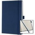 SIGEL Notizbuch Conceptum® ca. DIN A5 liniert, blau Hardcover 194 Seiten