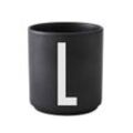 Design Letters - AJ Porzellan Becher L, schwarz