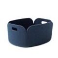 Muuto - Restore Aufbewahrungskorb 48 x 35 cm, midnight blue