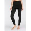 Leggings, schwarz, Gr.52/54