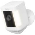 ring Spotlight Cam Plus - Battery - White 8SB1S2-WEU0 WLAN IP Überwachungskamera 1920 x 1080 Pixel