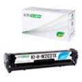 Toner kompatibel zu HP 415X W2031X XXL Cyan