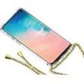 LOTTA POWER Handy Softcase-Kette Samsung Galaxy S10 Transparent