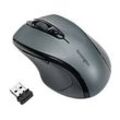 Kensington Pro Fit Kabellose Ergonomische Mid-Size Maus K72423WW Optisch Für Rechtshänder USB-A Nano Receiver Grau