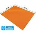 Office Marshal Schreibtischauflage Polypropylen Orange 650 x 500 mm