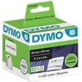 DYMO LW Versandetiketten Authentisch 99014 S0722430 Selbsthaftend Schwarz auf Weiß 54 x 101 mm 220 Etiketten