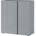 Germania Kommode 2526-587 Grau, Silber 940 x 430 x 1030 mm