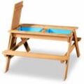 Coemo - 2in1 Kindersitzgruppe +Sand-und Wasserspieltisch Kinder Picknicktisch