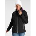 Outdoorjacke, schwarz, Gr.42